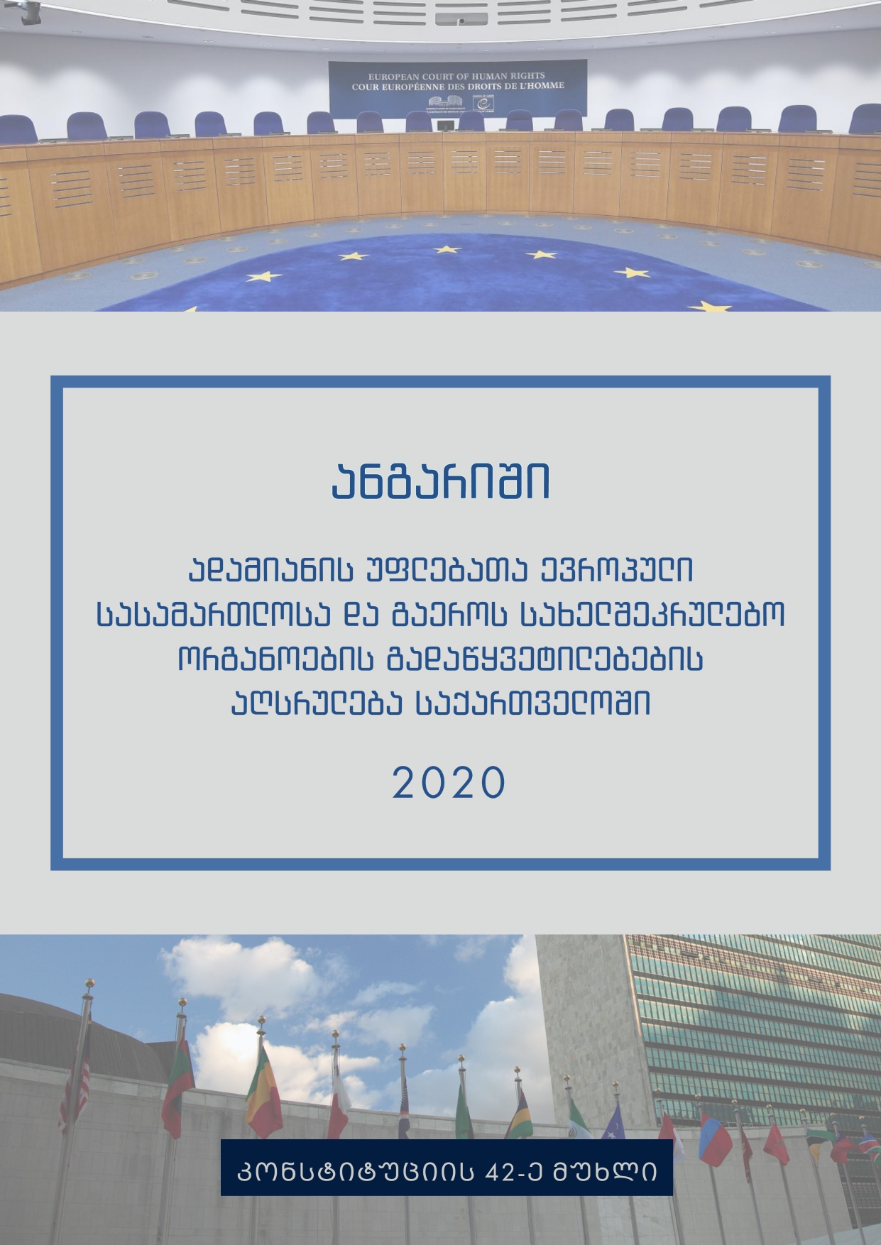 ადამიანის უფლებათა ევროპული სასამართლოსა და გაეროს სახელშეკრულებო ორგანოების გადაწყვეტილებების აღსრულება საქართველოში